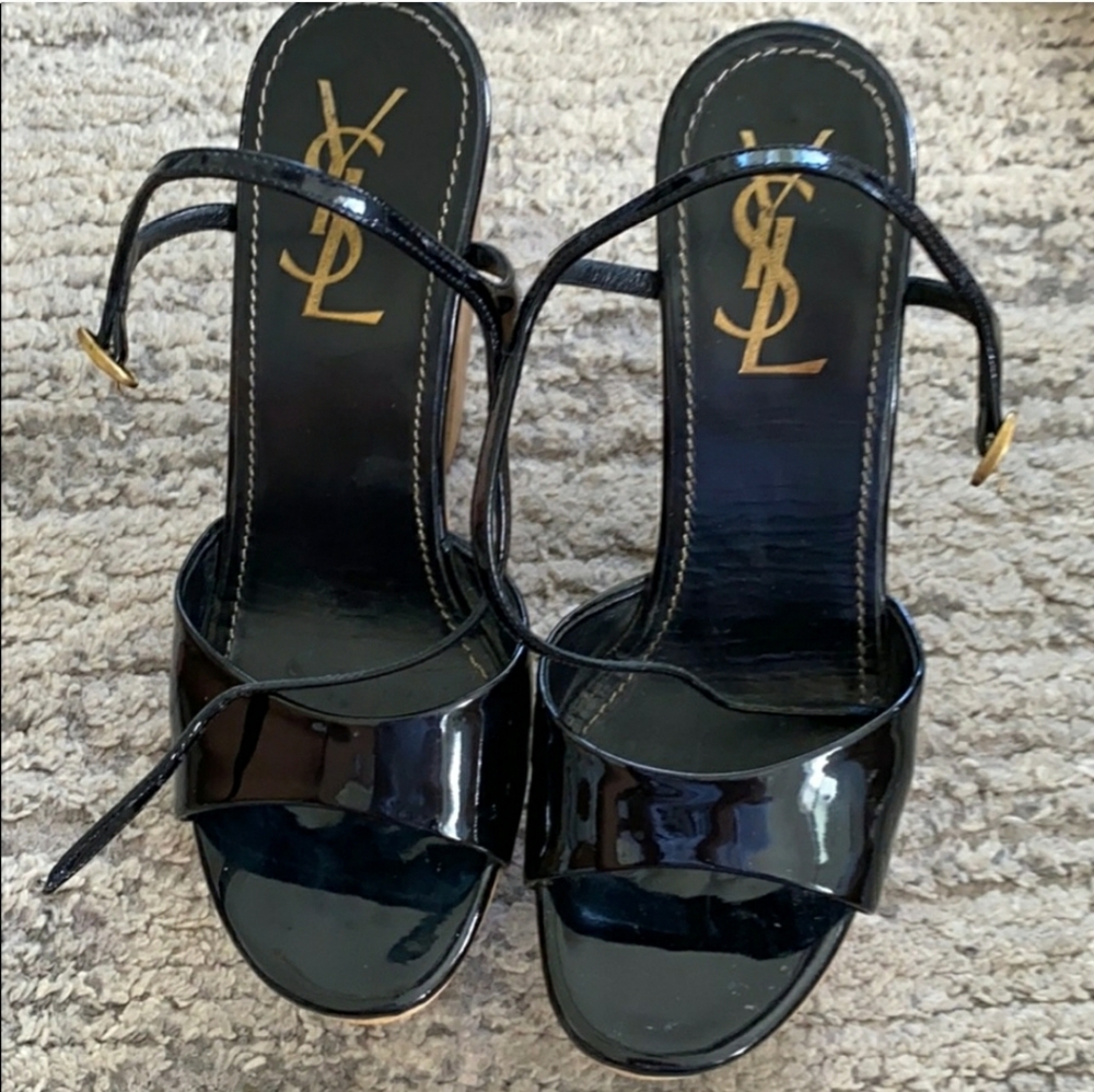 YSL HEELS SIZE 37